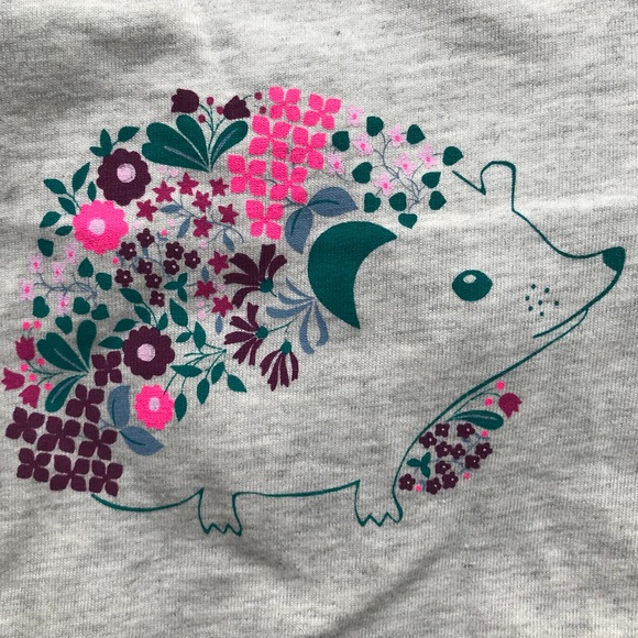 NWT 0-3m TEA COLLECTION Baby Romper Hedgehog. - Picture 4 of 6